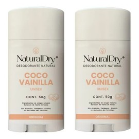 Desodorante Natural Dama Caballero Unisex Coco Vainilla
