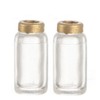 Melody Jane Dollhouse 2 Empty Mason Canning Preserving Jars with