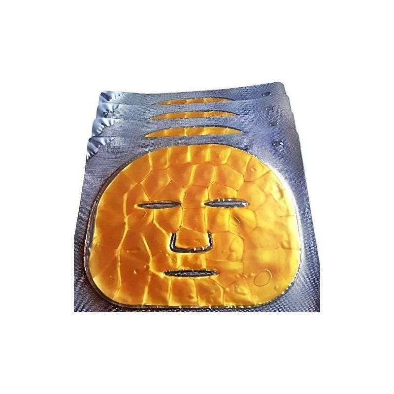 - 24k Máscaras Del Colágeno Del Oro De Hidrogel De
