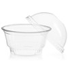 Juvale 50 Pack 8 oz Clear Plastic Cups with Dome