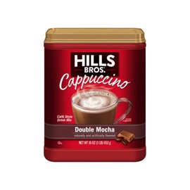Hills Bros. Flavor Coffee (Double Mocha, 16 Ounce (Pack of 2)