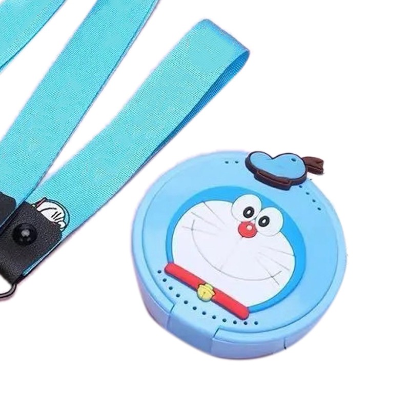 Retainer Case Travel Portable Cartoon Cute Mouth Guard Denture Aligner