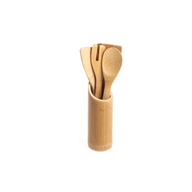 Messenger Organiser Bamboo Kitchen Utensils
