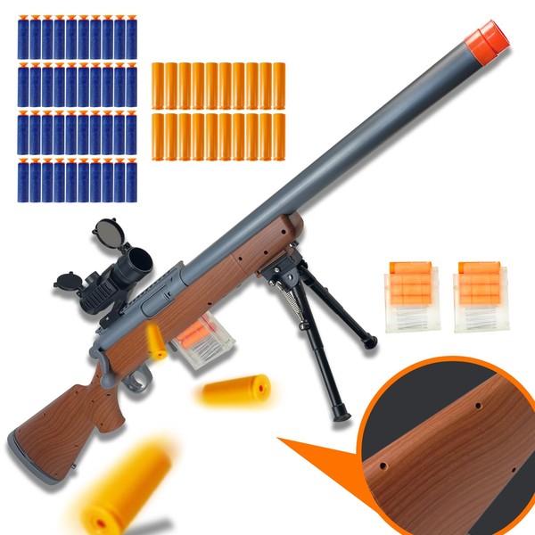 AGM MASTECH M24 Soft Bullet Toy Gun, Empty Shell Ejecting