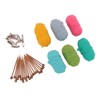 Mini Knitting Tools Set Single Pointed Knitting Needles and 6