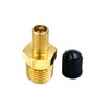 8Pcs 1/4" NPT Schrader Valve,Brass 1/4"NPT Male Thread Tank Valve