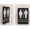 Headline Sign 9006 Women and Men’s Restroom ADA Sign with