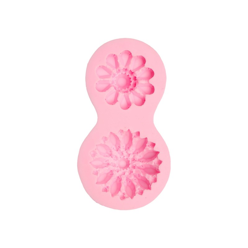 Royal Crown and Gem Silicone Mold Set, Baroque Style Clay