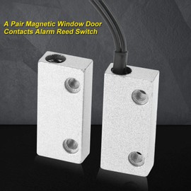 Magnetic Switch Cover, Premium Lightweight Magnetic Reed Switch, Commercial for Window Metal Door Magnetic Door