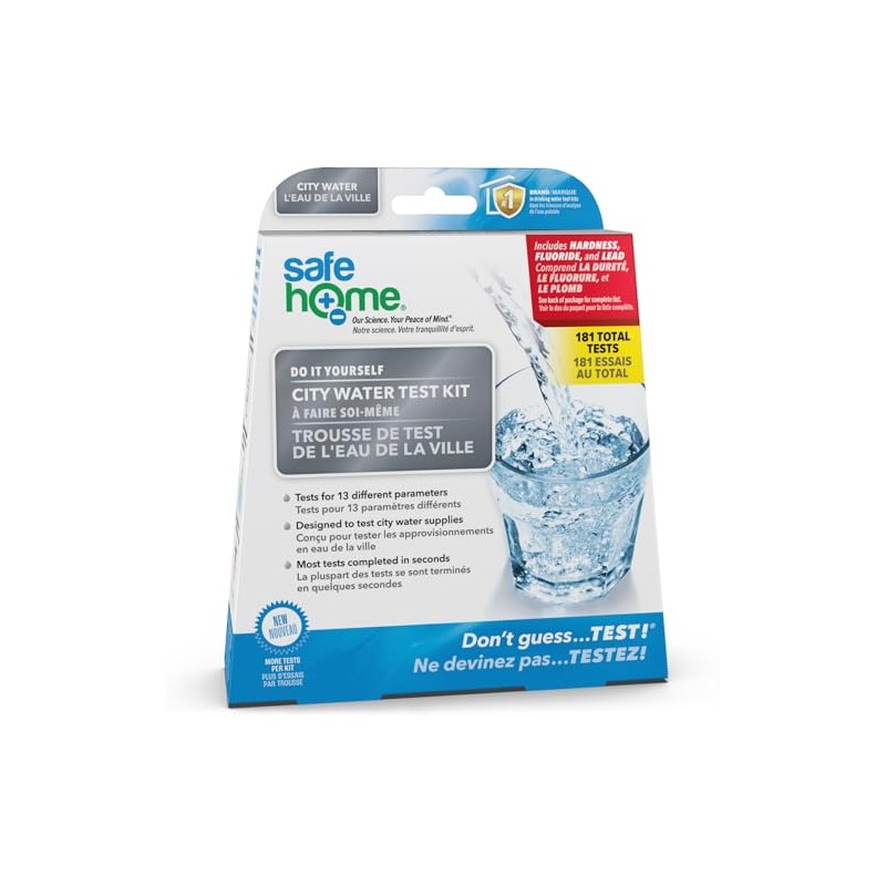 SafeHome City Water Test Kit DIY -SH-CAN-CWDIY2