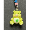 Molly's Charms handmade cartoon bear love keyring - green