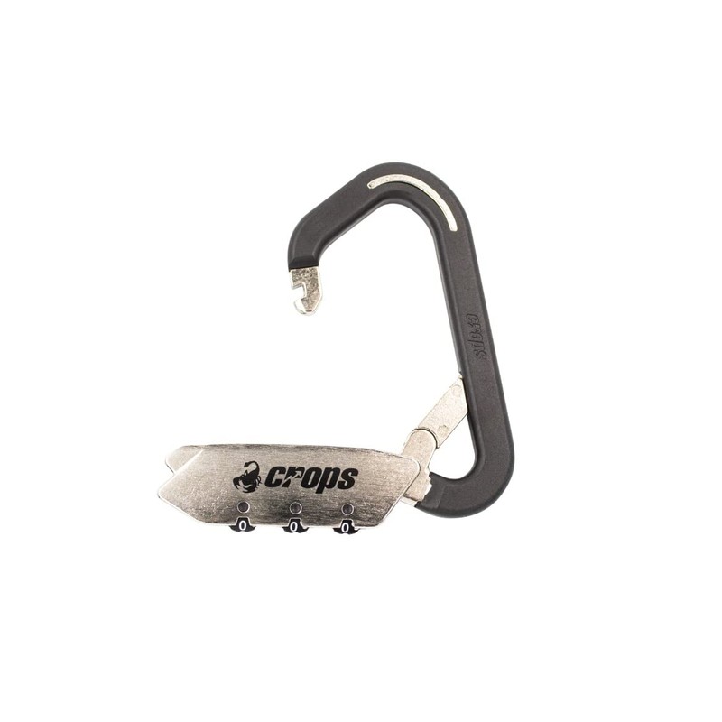 crops Carabiner Lock with Coil Wire ELK 0.1 x 59.1