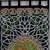Celtic Curtain Yin Yang Tab Top Cotton Door Panel Copper