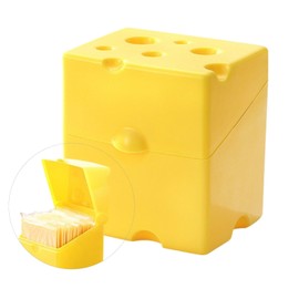 Sliced Cheese Storage Container Cheese Slice Holder Plastic Butter Block Cheese Slice Storage Box with Flip Lid Sliced Cheese Saver Keeper