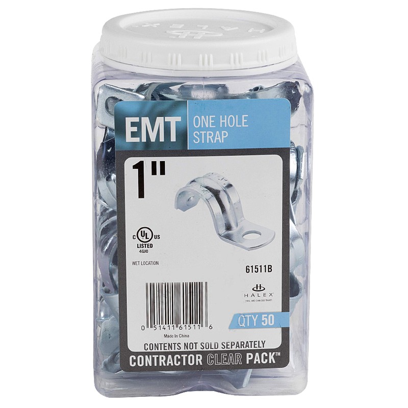 Halex - 1 Inch Electrical Metallic Tube (EMT) One Hole