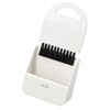 Elecom KBR-018WH Cleaning Brush, Easy Storage, Dustpan with Magnet, Cool