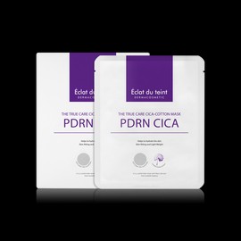 Eclat Dutin The True Care Cica Cotton Mask 1box (5ea) / 에끌라뒤땅 더 트루 케어 시카코튼 마스크 1box (5ea)