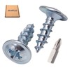 SKIR'CO (Pack of 100) Galvanised Steel 3.5 x 12mm Wood