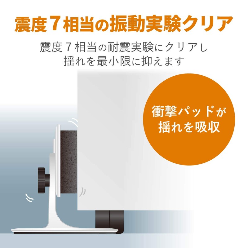 Elecom TS-F014C Earthquake Proof Fall Prevention Goods Cabinet Stopper for