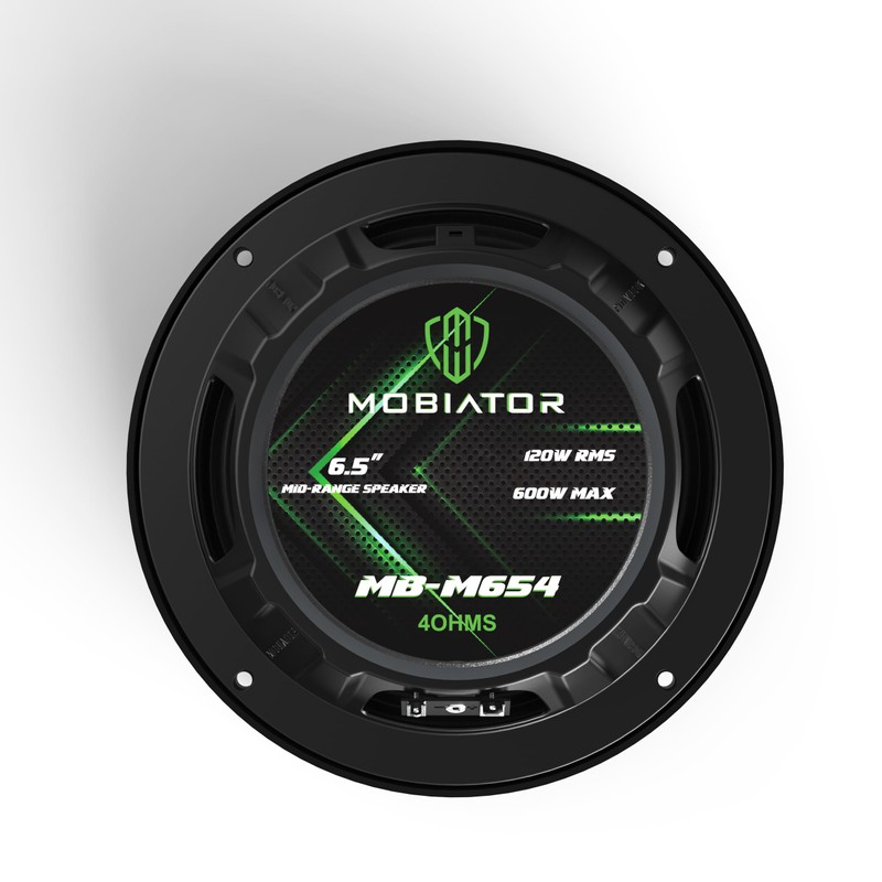 mobiator Midrange Loudspeakers MB-M654 600W Max, 4 Ohms High Efficiency