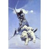 Scorpio Posters Silver Warrior - by Frank Frazetta - Laminated