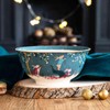 Sara Miller London Woodland Tales Candy Bowl, Rabbit Sleigh, Green