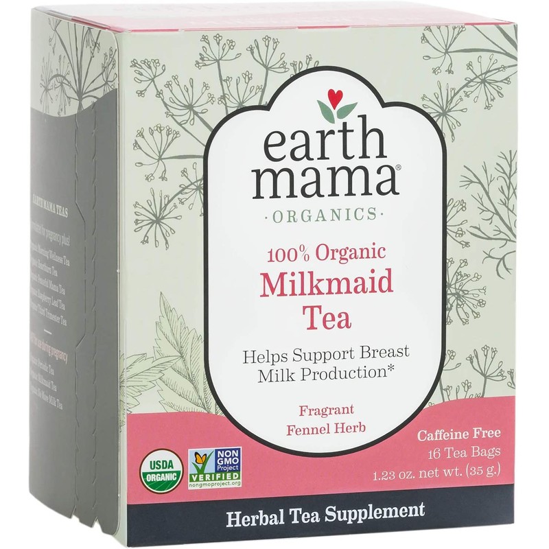 Organic Milkmaid Tea by Earth Mama | Supports Healthy Breastmilk