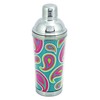 True Spirit 16 Oz Cocktail Shakers Mixing, Disco, Bright Patterns