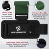 AQF Weight Lifting Hooks Straps, Non-Slip Rubber Coating Grips 8mm