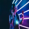 Lecute 5 Barras Luminosas Luz Neon Glow Cyalume Fiesta Batucada