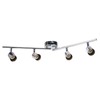 Lamp Holder 4 Head Adjustable Flexible Rotation GU10 Light Holder