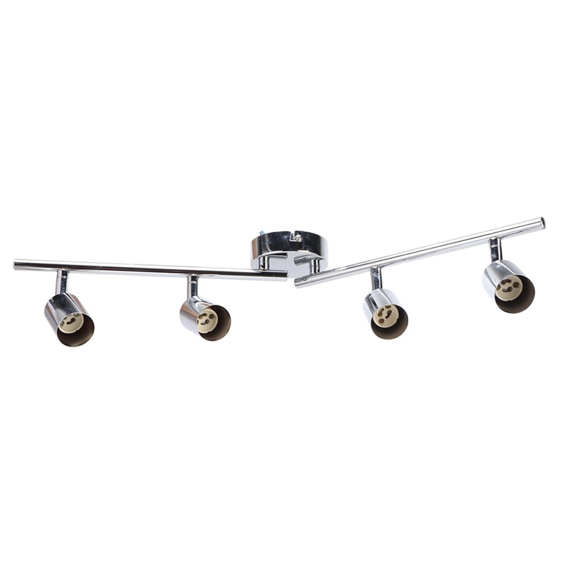 Lamp Holder 4 Head Adjustable Flexible Rotation GU10 Light Holder