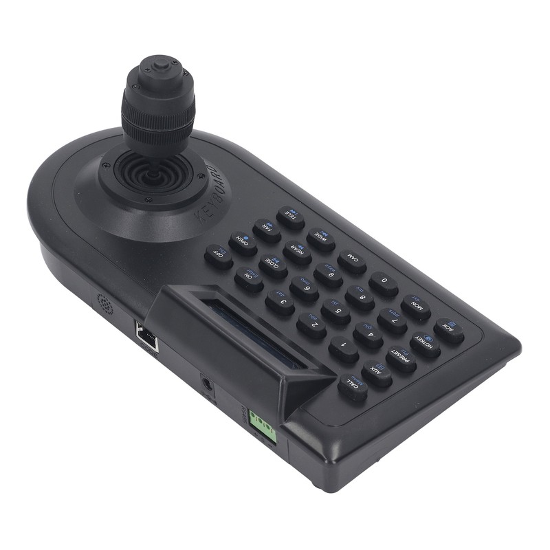 LCD Analog PTZ Camera Keyboard with 4D Joystick PTZ Speed