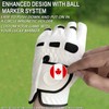 Golf Gloves Men Left Right Hand with Ball Marker CA