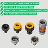 Replacement Flat Seal Set, 50 Pieces, for G 1/2 Inch