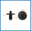 A ABSOPRO 20pcs Plastic Rivet Car Fender Push-Type Fastener Clips