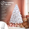 cshare White Christmas Tree Lights, 400LED Christmas Lights for White