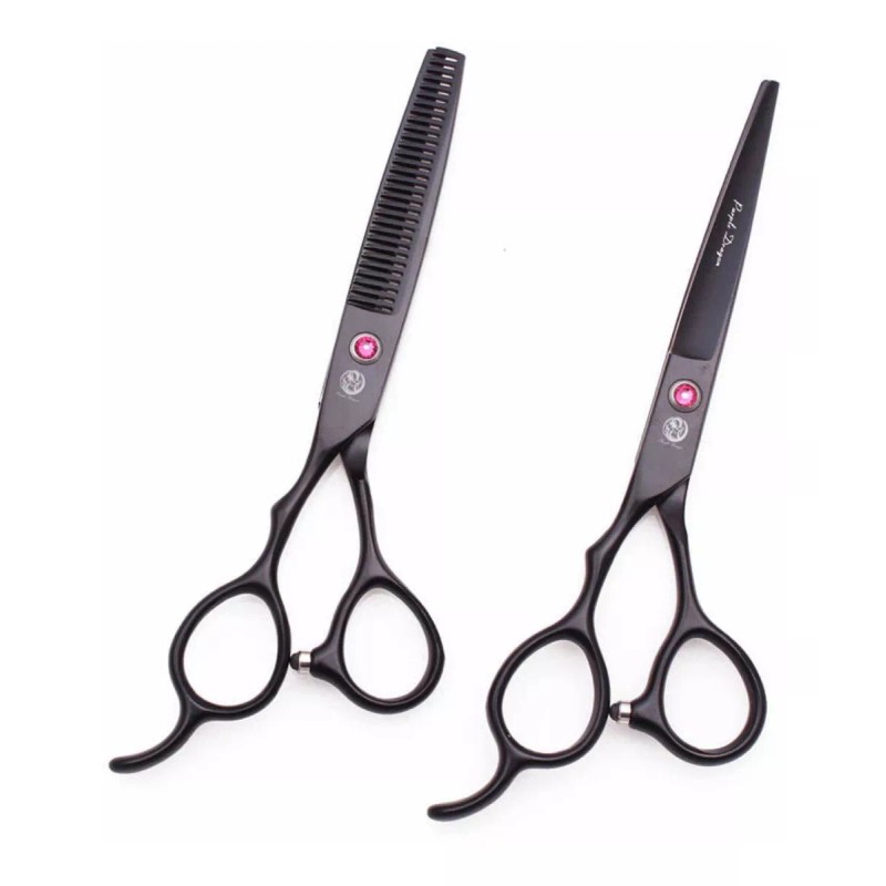Purple Dragon Kit Tijeras Prof Estilista Zurdo Estuche Purple Dragon