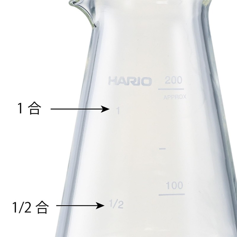 HARIO CSP-200 Conical Sake Pitcher, Crafts Science, Practical Capacity 6.8