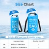 Yeabett Waterproof Dry Bag, 20L Waterproof Beach Bag with Adjustable
