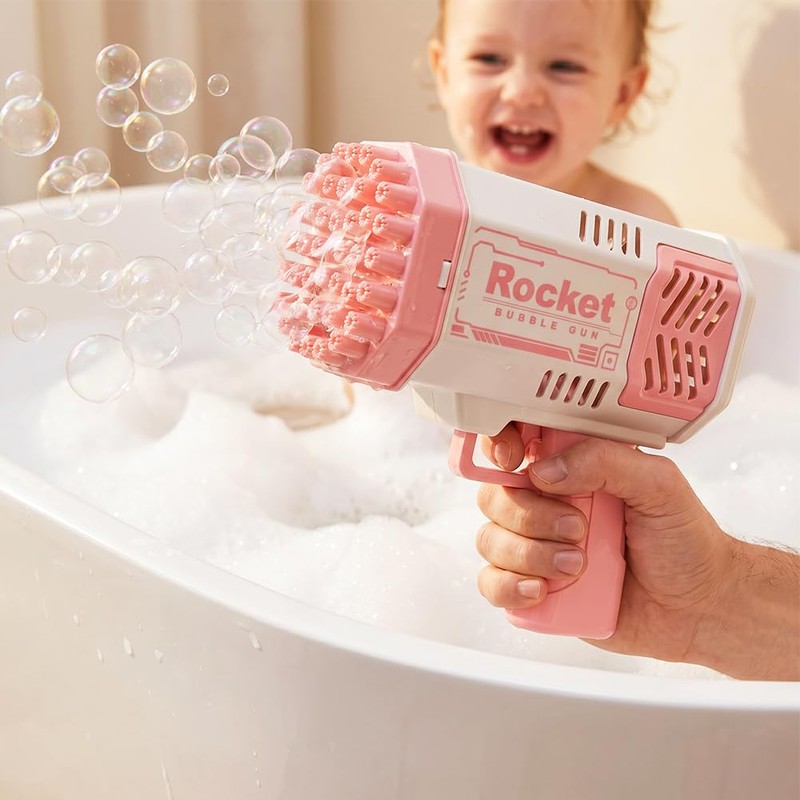 Pistola Bolle di Sapone, Macchina automatica per Bambini, Macchina per