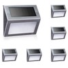 XLUX Solar Powered Lights for Deck Steps Stairs Fences Pathway