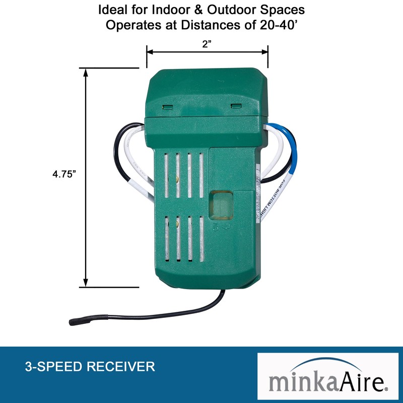 Minka-Aire Hand Held Remote Control and Receiver For LED Ceiling