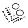 YONSIN Anti-Sag Gate Hardware Kit for Wooden Fence Gate, Anti-Sagging