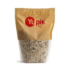 Yupik Semi-Salted Pumpkin Seeds, In Shell, 1 lb (16 oz), Gluten-Free, Kosher, Vegan, Lightly Seasoned with Sea Salt, Plant-Based Protein, Source of Fiber, Healthy Snacks