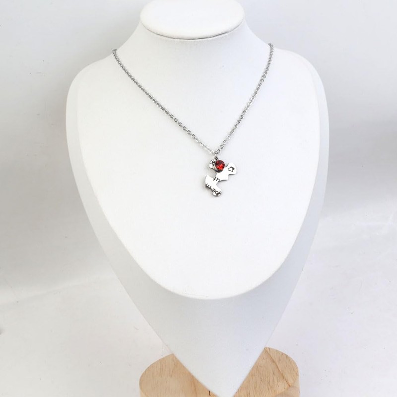 Ximerinf BFF Necklace for 5 6 Stainless Steel Friendship Puzzle