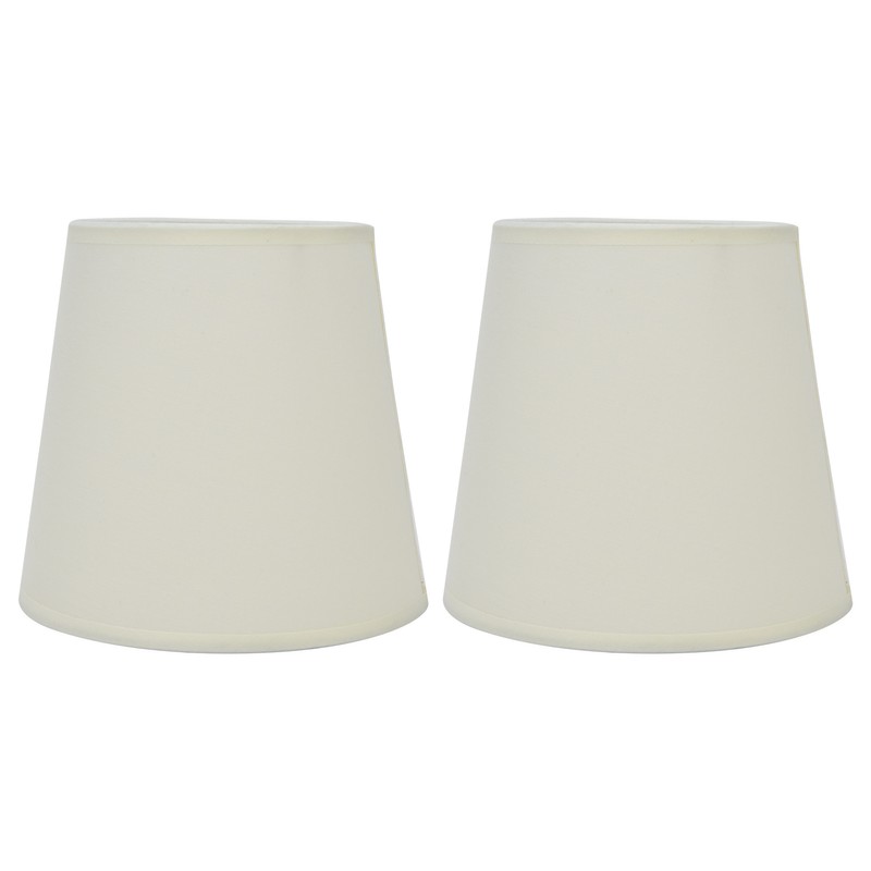 2Pcs Indoor Lamp Shade European Style Fabric Lampshade for E14
