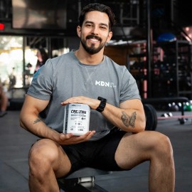 Creatina Monohidratada 100% Pura 500g MDN Sports 100 servicios Sin rellenos, Sin Sabor.