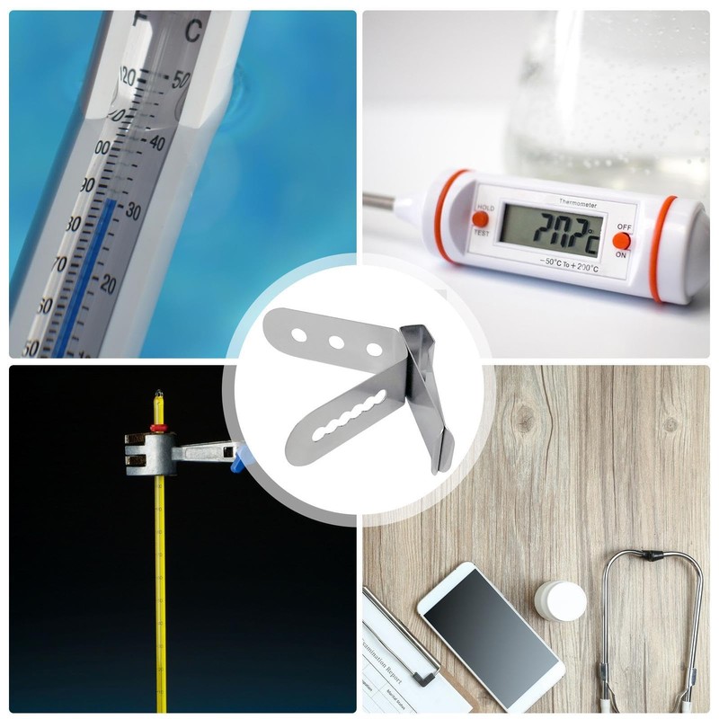 Temperature Probe Clip - Meat Temperature Gauge Clips - Kitchen