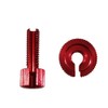 Energy Price Motorcycle Clutch Adjuster M8 x P1.25 Deep Red